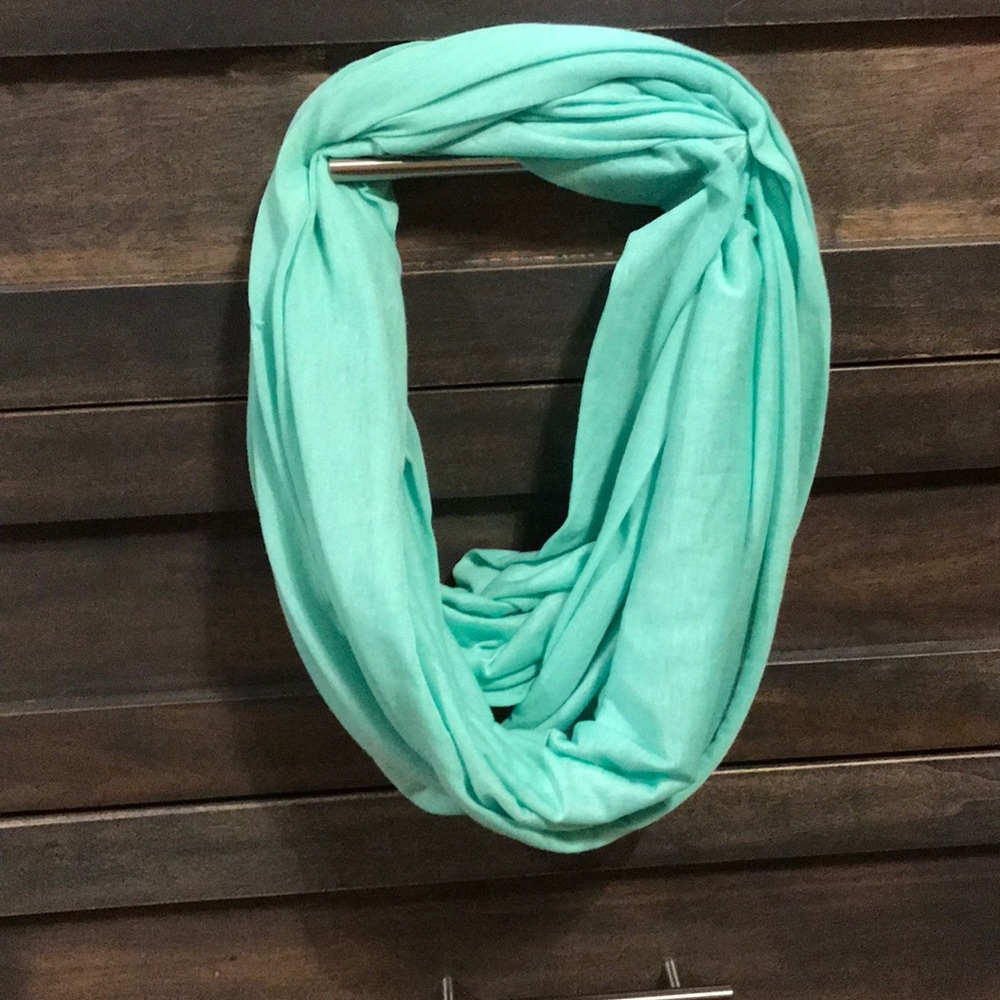 Mint Green Infinity Scarf